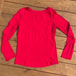 Girls Red long sleeve shirt